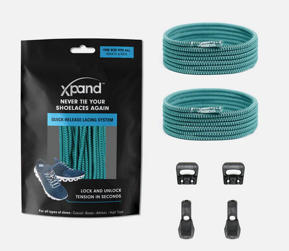 Xpand Laces Quick Release Teal