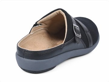 Ashton Wool Slide Black