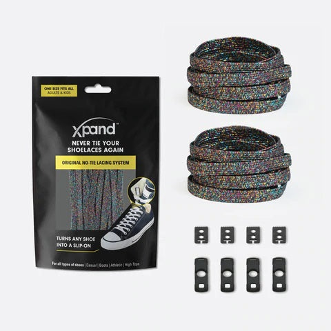 Xpand Laces Original No Tie Glitter