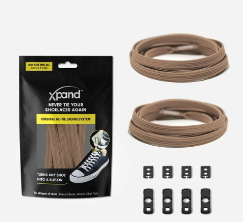 Xpand Laces Original No Tie Sand