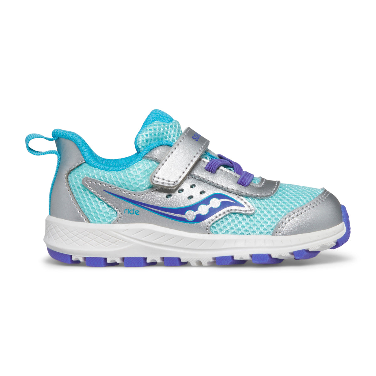 RIDE JR SILVER/TURQ