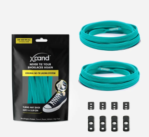 Xpand Laces Original No Tie Teal