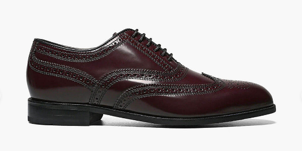 Lexington- Burgundy Wing Tip