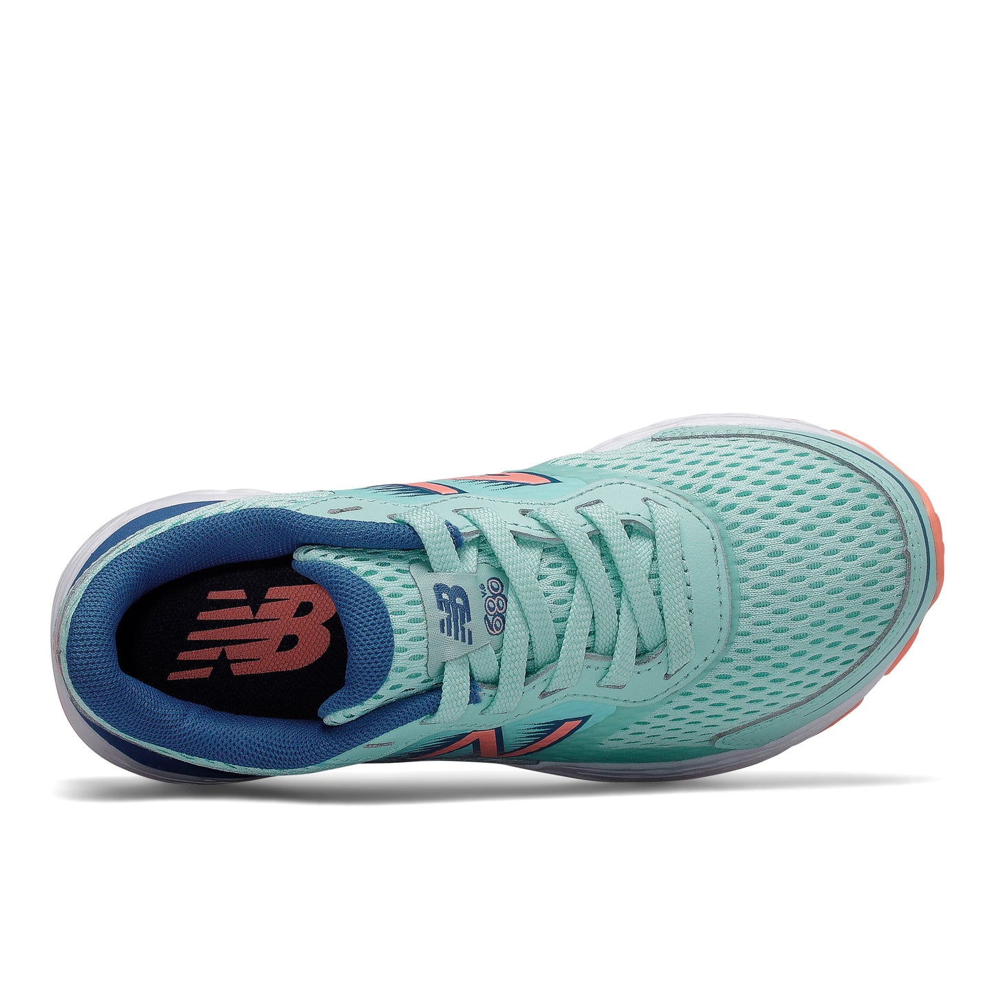 Little Kid's 680v6 Bali Blue/Ginger Pink