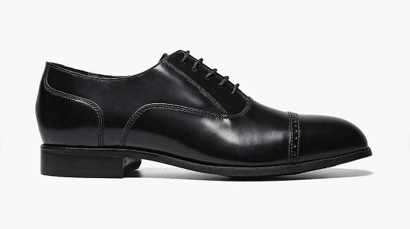 Lexington- Black Cap Toe