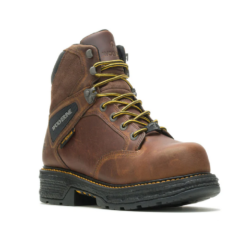 Hellcat 6" Soft Toe WP Work Boot - Tobacco