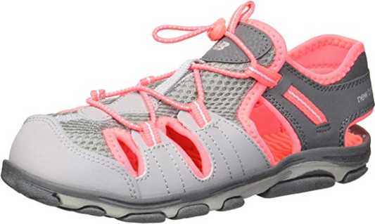 Little Kid's  Adirondack Sandle Grey/Coral