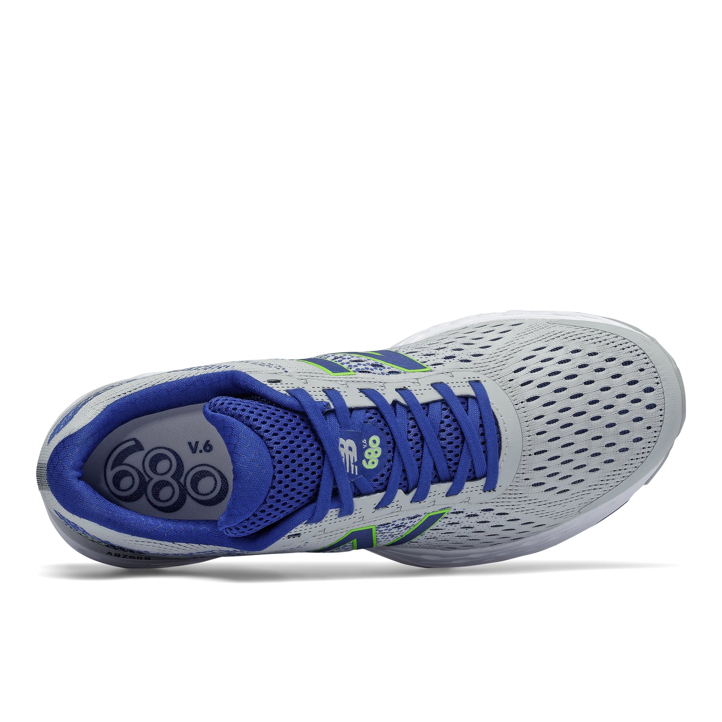 Men's M680v6  Aluminum/Cobalt