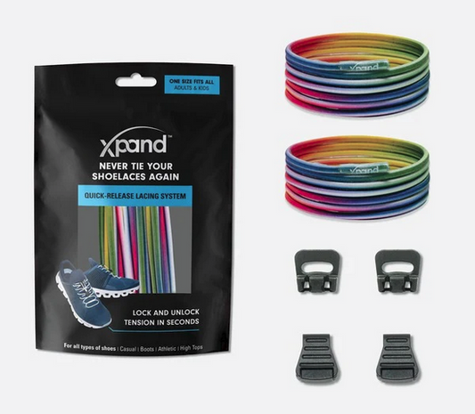 Xpand Laces Quick Release Rainbow