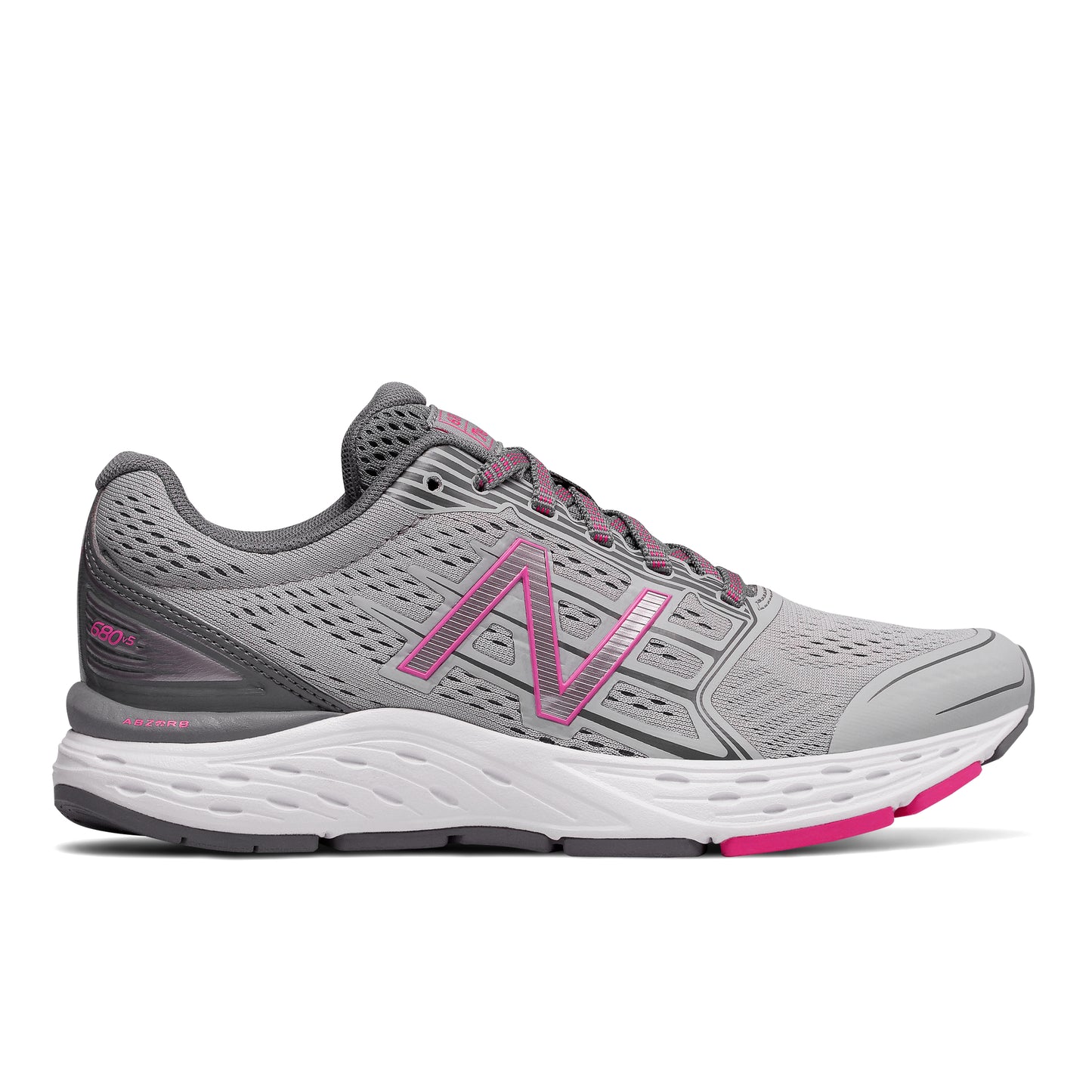 Woman's 680 v5 Gray/Pink