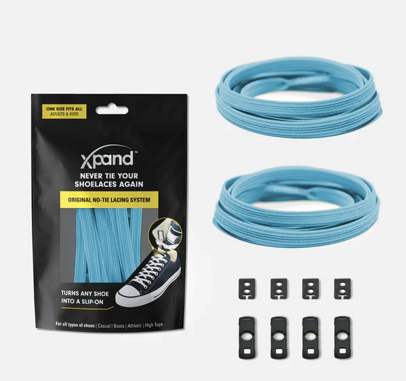 Xpand Laces Original No Tie  Breezy Blue