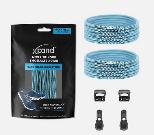 Xpand Laces Quick Release Baby Blue