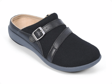 Ashton Wool Slide Black
