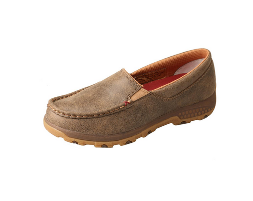 WXC0004 Slip on Driving Moc Brown Cellstretch