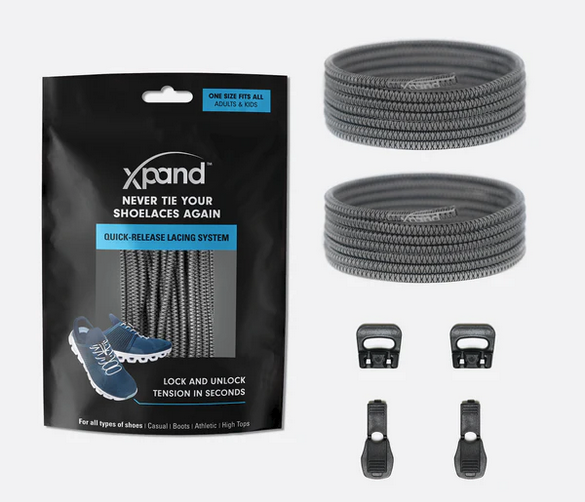 Xpand Laces Quick Release Gray