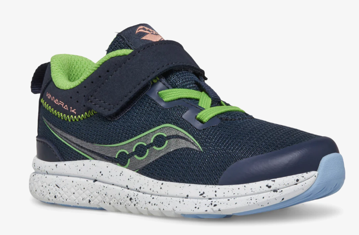 Little Kid's KINVARA 14 A/C Jr.  Navy/Green