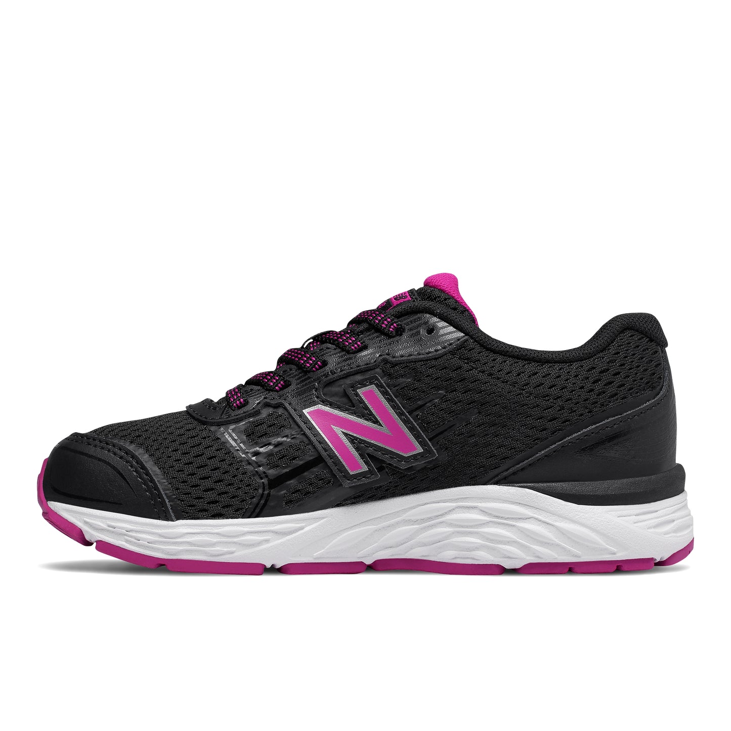 Little Kid's 680 V5  Black/Pink