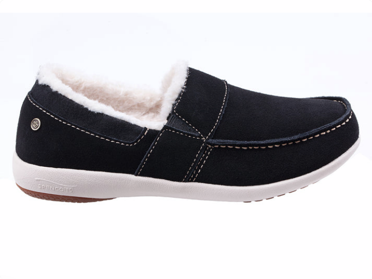 Fiesta Cozy Slip-On Black