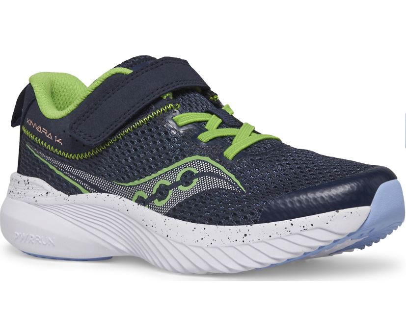 Little Kid's KINVARA 14 A/C Navy/Green