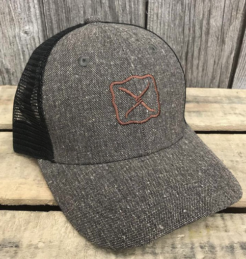 Twisted X Mesh Hat- Dust