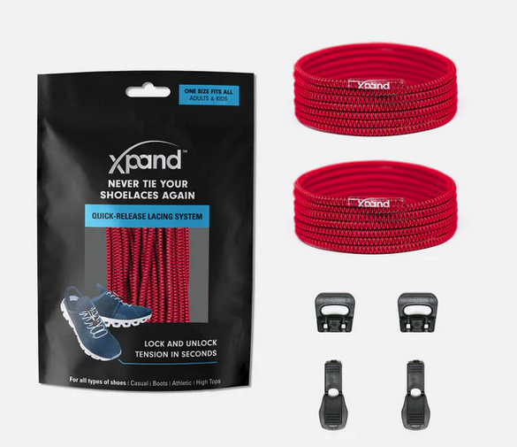 Xpand Laces Quick Release Red